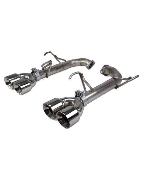 Subaru WRX/STI 15-20 FactionFab Axle Back Exhaust Polished Tips Subaru WRX/STI 15-20 FactionFab Axle Back Exhaust Polished Tips