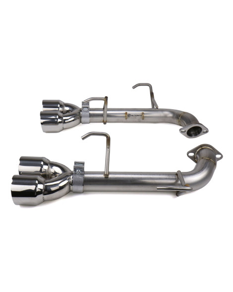 Subaru WRX/STI 15-20 FactionFab Axle Back Exhaust Polished Tips Subaru WRX/STI 15-20 FactionFab Axle Back Exhaust Polished Tips