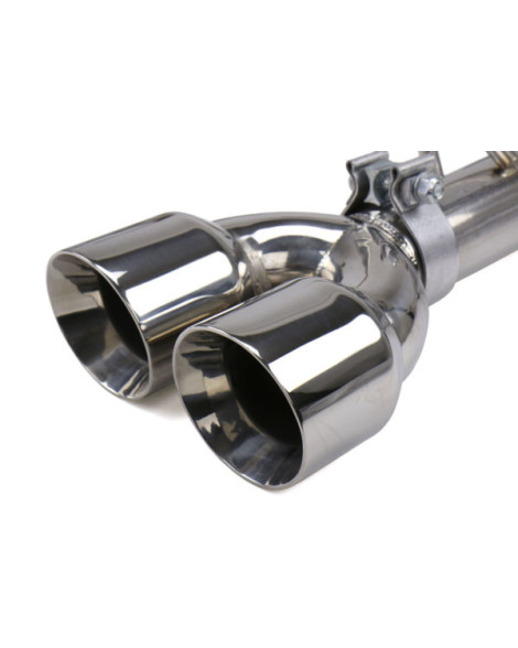 Subaru WRX/STI 15-20 FactionFab Axle Back Exhaust Polished Tips Subaru WRX/STI 15-20 FactionFab Axle Back Exhaust Polished Tips
