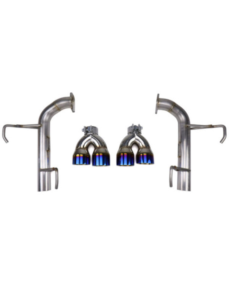 Subaru WRX/STI 15-20 FactionFab Axle Back Exhaust Burnt Tips Subaru WRX/STI 15-20 FactionFab Axle Back Exhaust Burnt Tips
