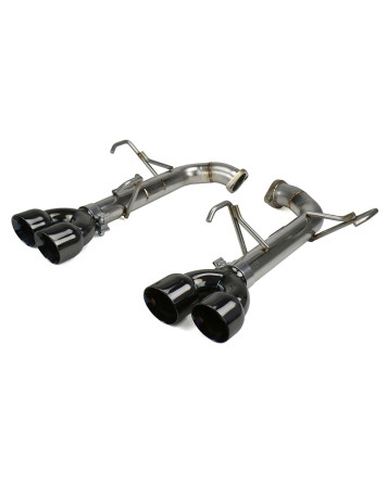 Subaru WRX/STI 15-18 FactionFab Axle Back Exhaust Black Tips