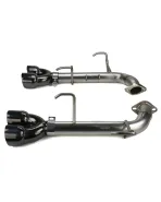 Subaru WRX/STI 15-18 FactionFab Axle Back Exhaust Black Tips Subaru WRX/STI 15-18 FactionFab Axle Back Exhaust Black Tips