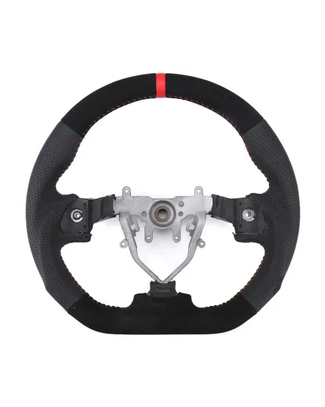 FactionFab Steering Wheel Leather and Suede Subaru WRX/STI 08-14 FactionFab Steering Wheel Leather and Suede Subaru WRX/STI 08-14