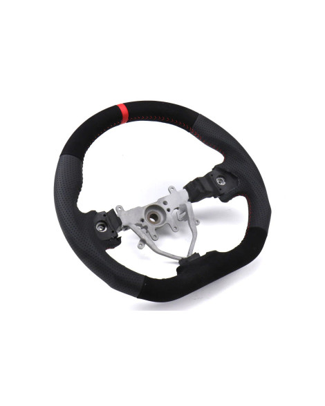 FactionFab Steering Wheel Leather and Suede Subaru WRX/STI 08-14 FactionFab Steering Wheel Leather and Suede Subaru WRX/STI 08-14