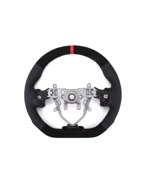 FactionFab Steering Wheel Leather and Suede Subaru WRX/STI 08-14 FactionFab Steering Wheel Leather and Suede Subaru WRX/STI 08-14