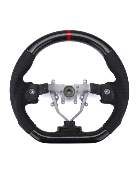 FactionFab Steering Wheel Carbon and Leather Subaru WRX/STI 08-14 FactionFab Steering Wheel Carbon and Leather Subaru WRX/STI 08-14