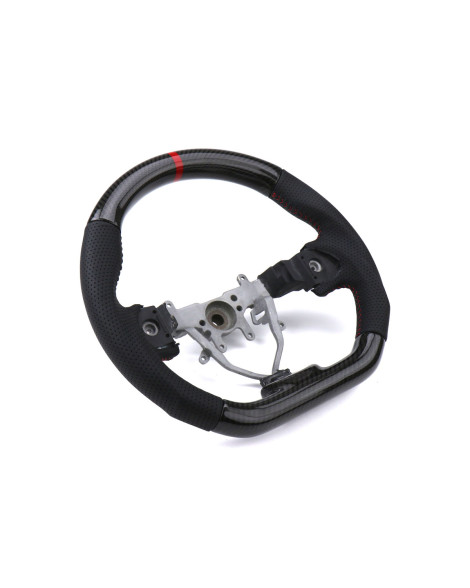 FactionFab Steering Wheel Carbon and Leather Subaru WRX/STI 08-14 FactionFab Steering Wheel Carbon and Leather Subaru WRX/STI 08-14