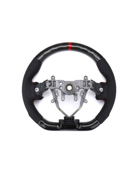 FactionFab Steering Wheel Carbon and Leather Subaru WRX/STI 08-14 FactionFab Steering Wheel Carbon and Leather Subaru WRX/STI 08-14