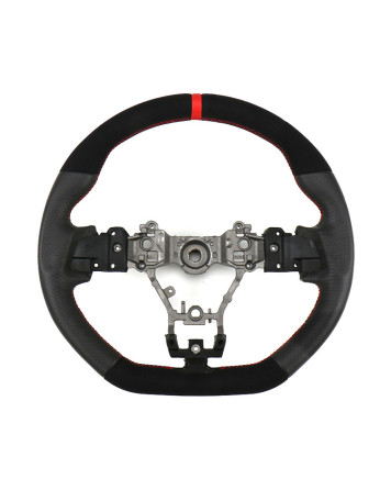 FactionFab Steering Wheel Leather and Suede Subaru WRX/STI 14-21