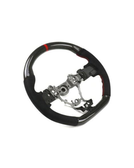 FactionFab Steering Wheel Carbon and Suede Subaru WRX/STI 14-21 FactionFab Steering Wheel Carbon and Suede Subaru WRX/STI 14-21