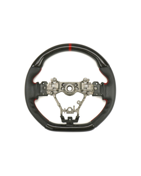 FactionFab Steering Wheel Carbon and Leather Subaru WRX/STI 14-21 FactionFab Steering Wheel Carbon and Leather Subaru WRX/STI 14-21