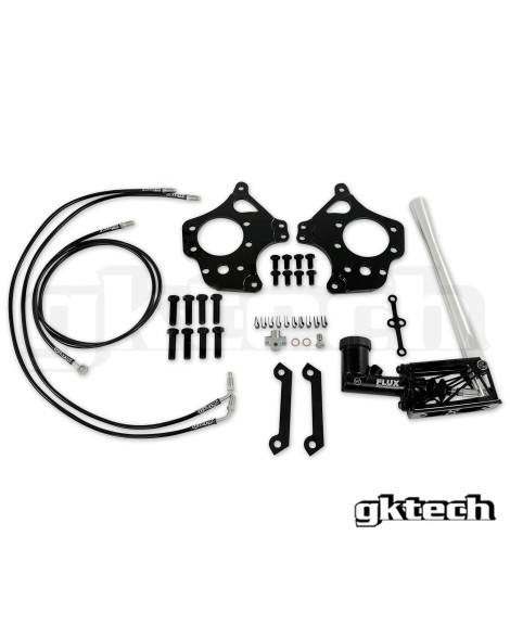 Nissan 2-POT GKTech Dual Caliper Hydraulic Handbrake Setup Nissan 2-POT GKTech Dual Caliper Hydraulic Handbrake Setup