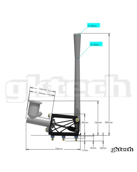 Nissan 370Z Z34 GKTech Hydraulic Handbrake Setup Nissan 370Z Z34 GKTech Hydraulic Handbrake Setup
