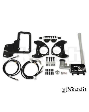 Toyota GT86 / GR86 / Subaru BRZ GKTech Dual Caliper Hydraulic Handbrake Setup