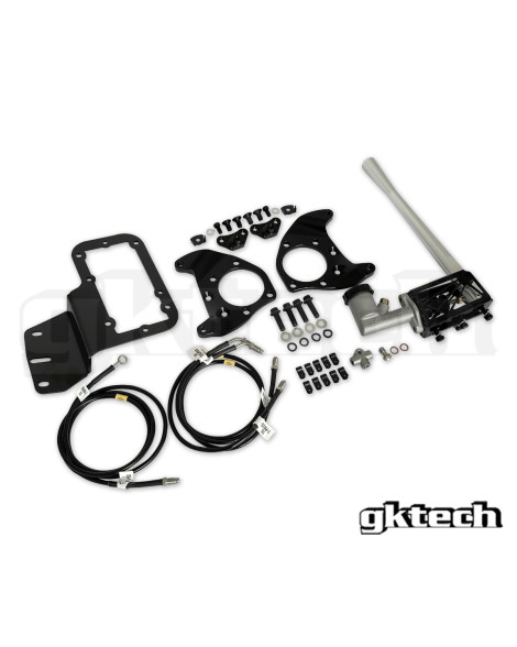 Toyota GT86 / GR86 / Subaru BRZ GKTech Dual Caliper Hydraulic Handbrake Setup Toyota GT86 / GR86 / Subaru BRZ GKTech Dual Caliper Hydraulic Handbrake Setup
