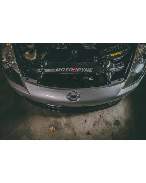 Nissan 350Z Z33 VQ35HR GKTech Radiator Cooling Panel Black Nissan 350Z Z33 VQ35HR GKTech Radiator Cooling Panel Black