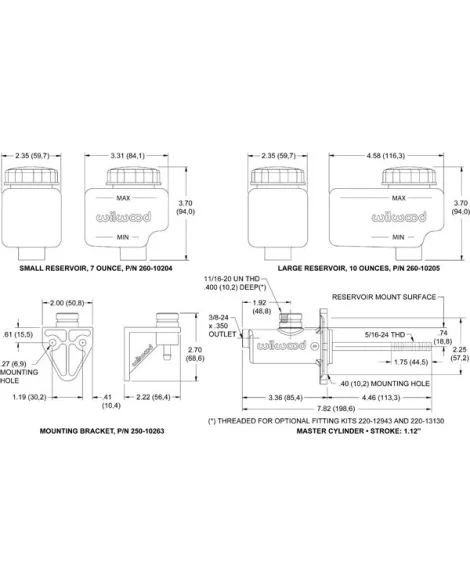 GKTech Wilwood Clutch Master Cylinder Adapter to Suit S/R Chassis GKTech Wilwood Clutch Master Cylinder Adapter to Suit S/R Chassis