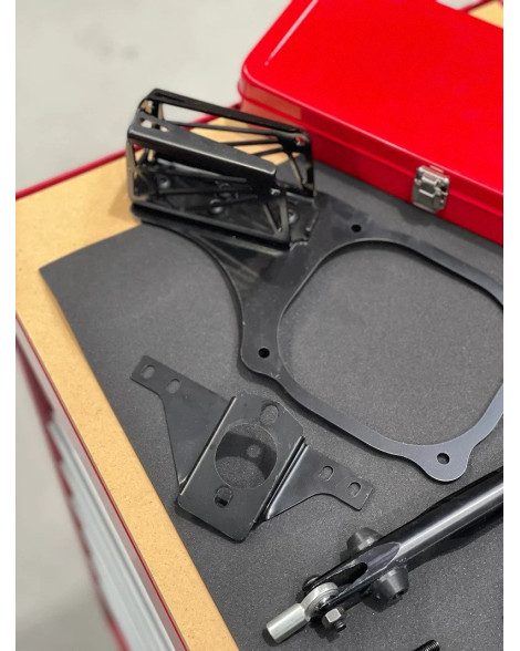 Nissan 350Z Z33 GKTech Additional Support Brace to Suit 350Z Hydraulic Handbrake Assembly Nissan 350Z Z33 GKTech Additional Support Brace to Suit 350Z Hydraulic Handbrake Assembly
