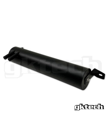 Nissan S14/S15 GKTech Over the Radiator Oil Catch Can - Black