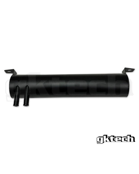 Nissan S14/S15 GKTech Over the Radiator Oil Catch Can - Black Nissan S14/S15 GKTech Over the Radiator Oil Catch Can - Black
