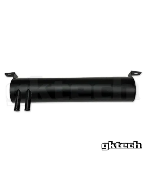 Nissan S14/S15 GKTech Over the Radiator Oil Catch Can - Black Nissan S14/S15 GKTech Over the Radiator Oil Catch Can - Black