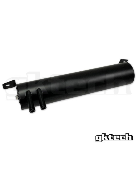 Nissan S14/S15 GKTech Over the Radiator Oil Catch Can - Black Nissan S14/S15 GKTech Over the Radiator Oil Catch Can - Black