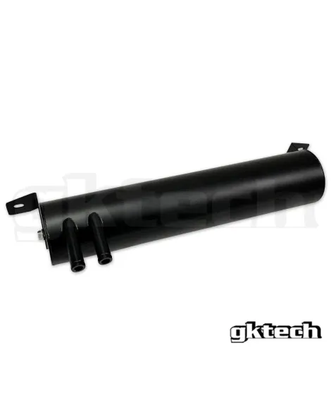 Nissan S14/S15 GKTech Over the Radiator Oil Catch Can - Black Nissan S14/S15 GKTech Over the Radiator Oil Catch Can - Black