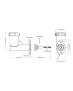 GKTech Flux Stand-Alone 5/8" Internal Reservoir Master Cylinder GKTech Flux Stand-Alone 5/8" Internal Reservoir Master Cylinder