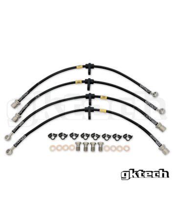 Toyota GT86 / GR86 / Subaru BRZ GKTech Braided Brake Lines