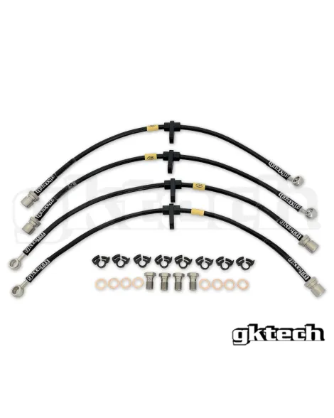 Toyota GT86 / GR86 / Subaru BRZ GKTech Braided Brake Lines Toyota GT86 / GR86 / Subaru BRZ GKTech Braided Brake Lines