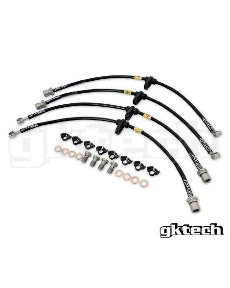Toyota GT86 / GR86 / Subaru BRZ GKTech Braided Brake Lines Toyota GT86 / GR86 / Subaru BRZ GKTech Braided Brake Lines