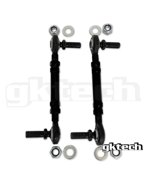 Toyota GT86 / GR86 / Subaru BRZ GKTech Adjustable Front Swaybar End Links (PAIR) Toyota GT86 / GR86 / Subaru BRZ GKTech Adjustable Front Swaybar End Links (PAIR)