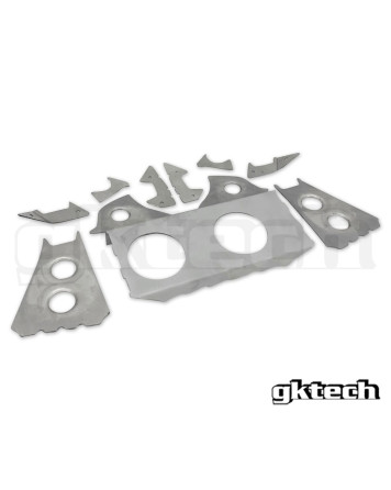 Nissan R32 GT-R Skyline GKTech V2 Subframe Weld In Reinforcement Plates