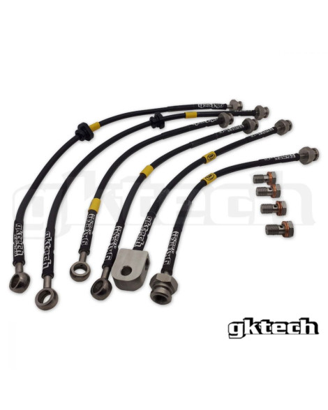 Nissan Skyline HR31 GKTech Braided Brake Line Kits