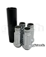 GKTech Open Ended Lock Nuts M12x1.25 (Pack of 4 + Socket) GKTech Open Ended Lock Nuts M12x1.25 (Pack of 4 + Socket)
