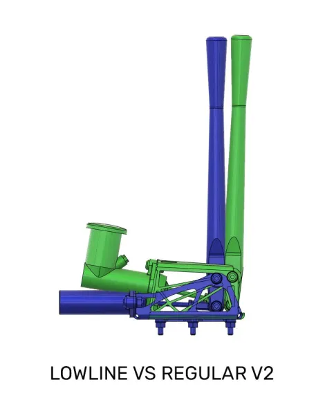 GKTech Lowline Hydraulic Handbrake Assembly + Handle GKTech Lowline Hydraulic Handbrake Assembly + Handle
