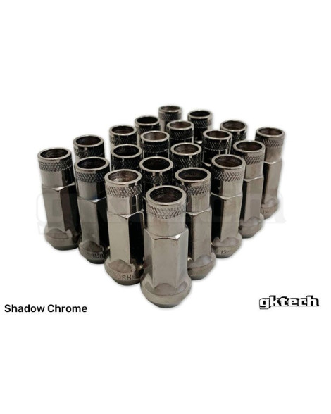 GKTech Open Ended Lug Nuts M12x1.25 (Pack of 20) GKTech Open Ended Lug Nuts M12x1.25 (Pack of 20)