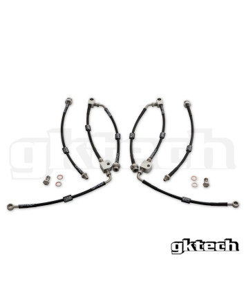 Nissan R32 GT-R/GTS4 Skyline GKTech Braided Brake Lines