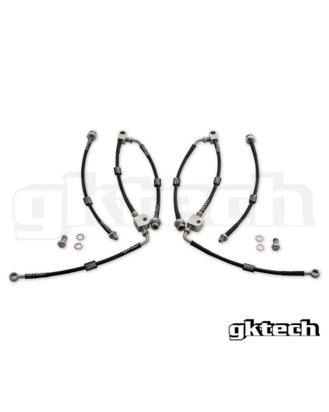 Nissan R32 GT-R/GTS4 Skyline GKTech Braided Brake Lines Nissan R32 GT-R/GTS4 Skyline GKTech Braided Brake Lines