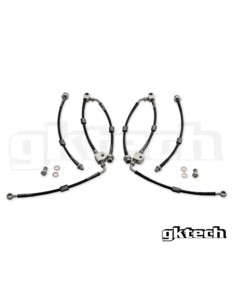 Nissan R32 GT-R/GTS4 Skyline GKTech Braided Brake Lines Nissan R32 GT-R/GTS4 Skyline GKTech Braided Brake Lines