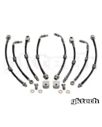 Nissan R32 GT-R/GTS4 Skyline GKTech Braided Brake Lines Nissan R32 GT-R/GTS4 Skyline GKTech Braided Brake Lines