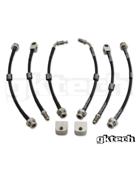 Nissan R32 GT-R/GTS4 Skyline GKTech Braided Brake Lines Nissan R32 GT-R/GTS4 Skyline GKTech Braided Brake Lines