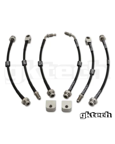Nissan R32 GT-R/GTS4 Skyline GKTech Braided Brake Lines Nissan R32 GT-R/GTS4 Skyline GKTech Braided Brake Lines