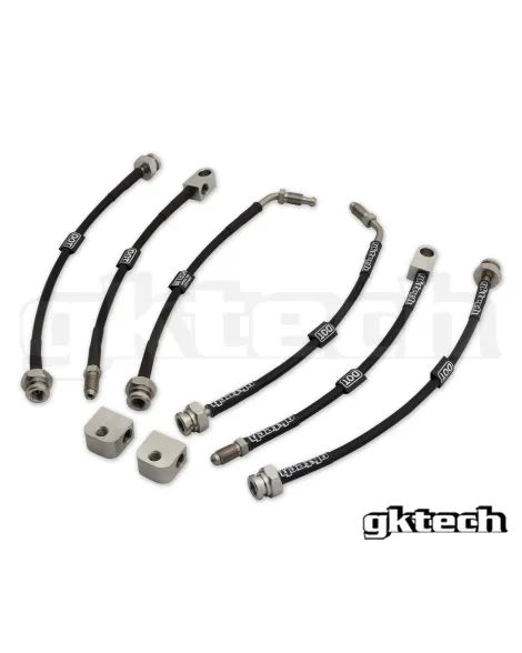 Nissan R32 GT-R/GTS4 Skyline GKTech Braided Brake Lines Nissan R32 GT-R/GTS4 Skyline GKTech Braided Brake Lines