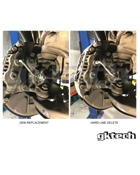 Nissan R32 GTS-T GKTech Braided Brake Lines Nissan R32 GTS-T GKTech Braided Brake Lines