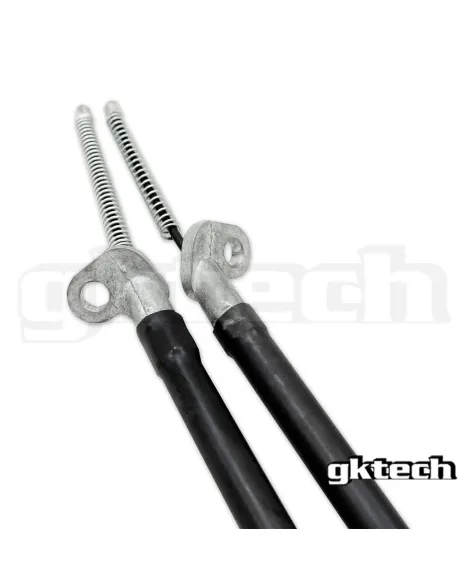 Nissan R32 Skyline 2 Door GKTech Handbrake Cables (Pair) Nissan R32 Skyline 2 Door GKTech Handbrake Cables (Pair)