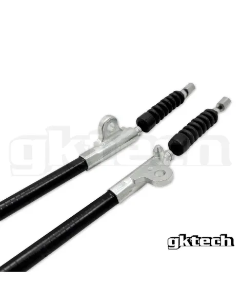 Nissan R32 Skyline 2 Door GKTech Handbrake Cables (Pair) Nissan R32 Skyline 2 Door GKTech Handbrake Cables (Pair)
