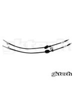 Nissan R32 Skyline 2 Door GKTech Handbrake Cables (Pair) Nissan R32 Skyline 2 Door GKTech Handbrake Cables (Pair)
