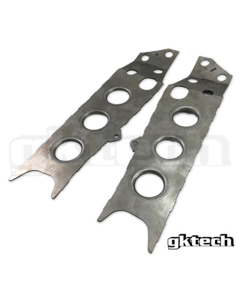 Nissan R32 Skyline GTS-T GKTech K-Frame/Tension Rod Mount Weld In Reinforcement Plates Nissan R32 Skyline GTS-T GKTech K-Frame/Tension Rod Mount Weld In Reinforcement Plates