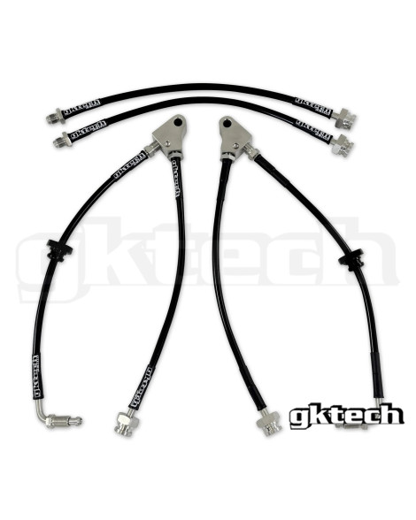 Nissan R33 GTS-T GKTech Braided Brake Lines Nissan R33 GTS-T GKTech Braided Brake Lines